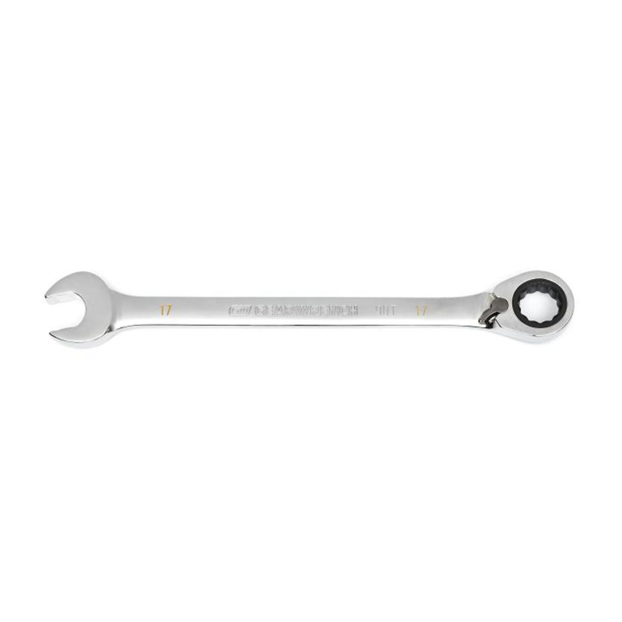 GearWrench Reversible Ratcheting Wrench — 17mm, 90-Tooth, 12-Point, Model# KDT86617